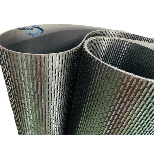 Băng tải hạt dưa màu đen, dày 9mm - 3 lớp bố
