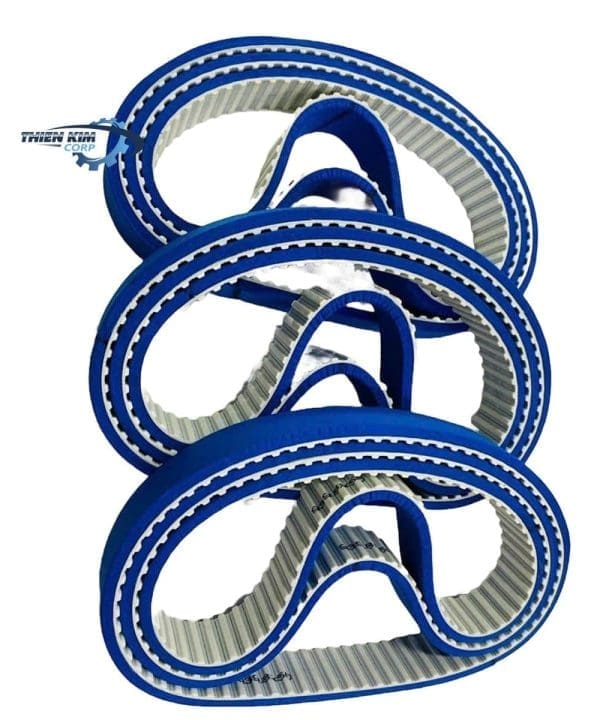 Dây curoa PU bọc xốp xanh ( xốp có độ dày 3li => 15li..)