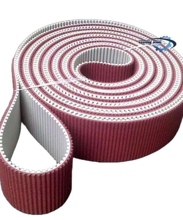 Dây PU răng dán cao su đỏ