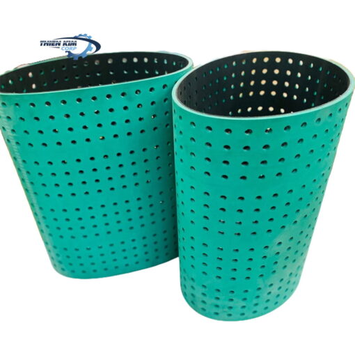 Dây cao su xanh dày 8mm, đục lỗ