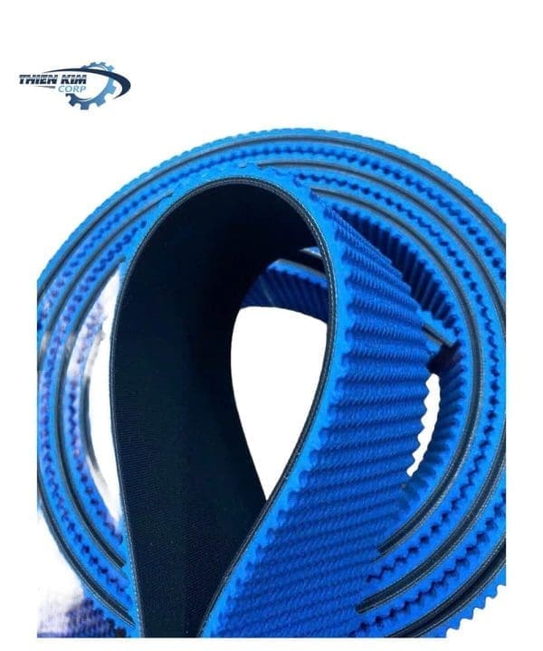 Băng tải PVC xanh gai