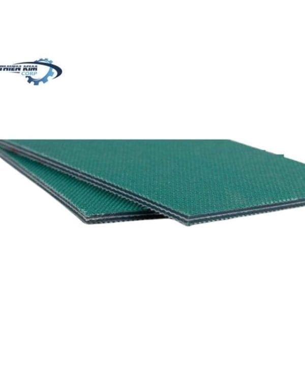 Băng Tải PVC Xanh Bố 3mm