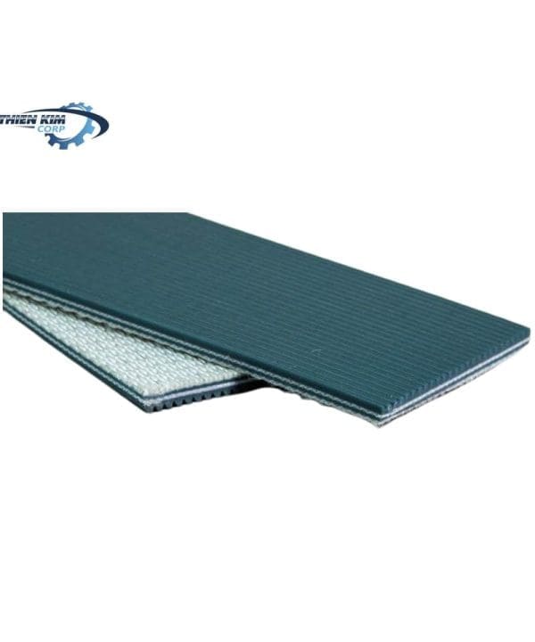 Băng Tải PVC Xanh Sọc 3mm