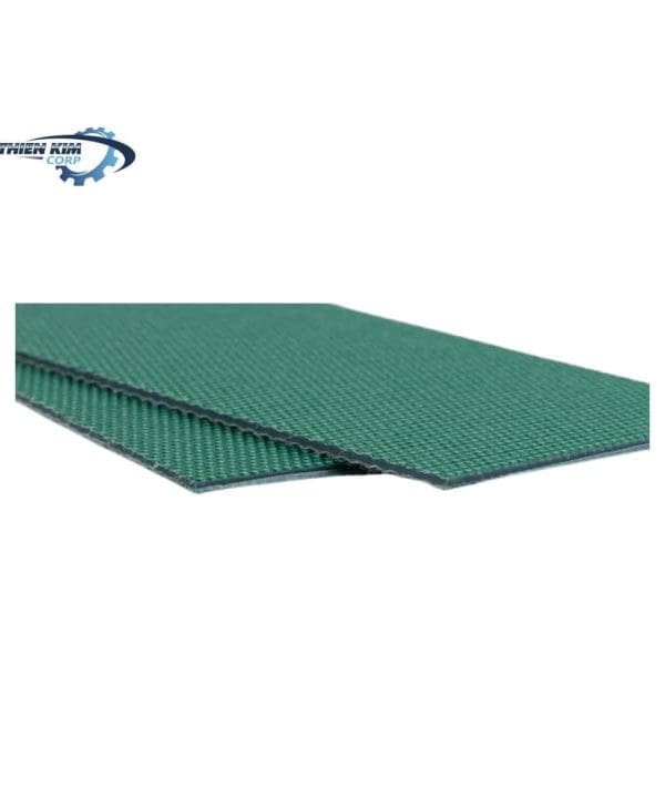 Băng tải PVC xanh bố 2mm