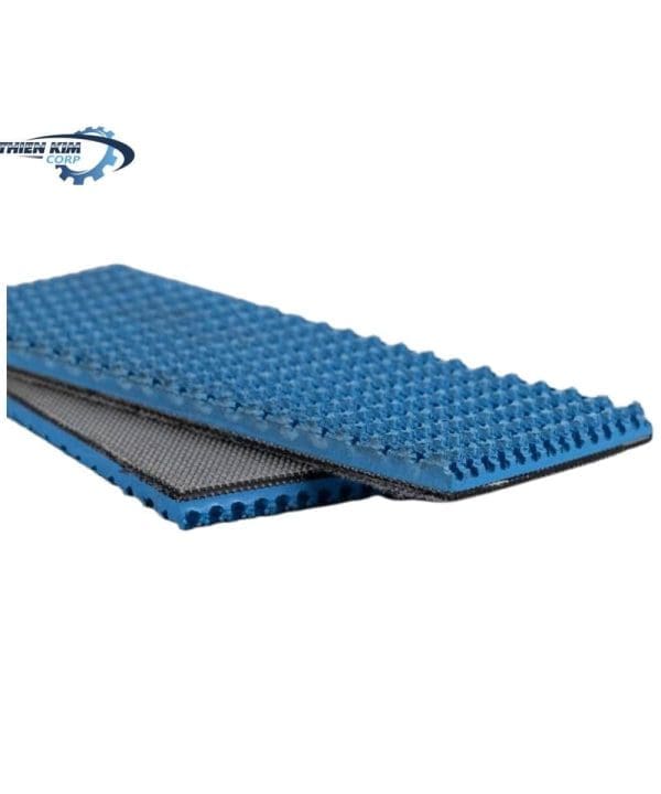 Băng tải PVC xanh gai 7mm