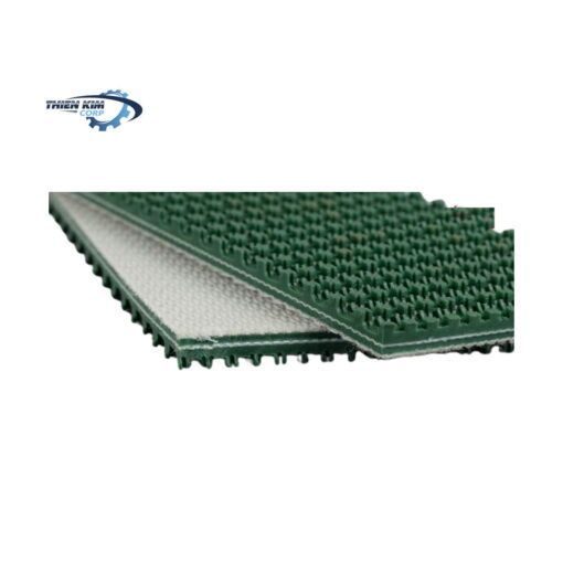 Băng tải PVC xanh gai 5mm