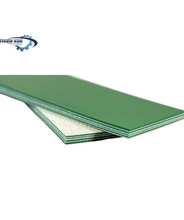 Băng tải PVC xanh trơn 5mm