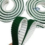 Dây Curoa PU Đắp Băng Tải Gai Xanh