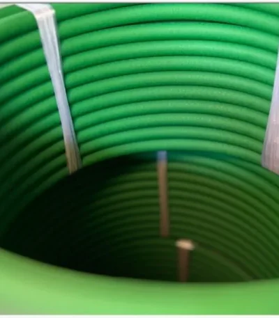 Dây Curoa PU phi tròn xanh 3