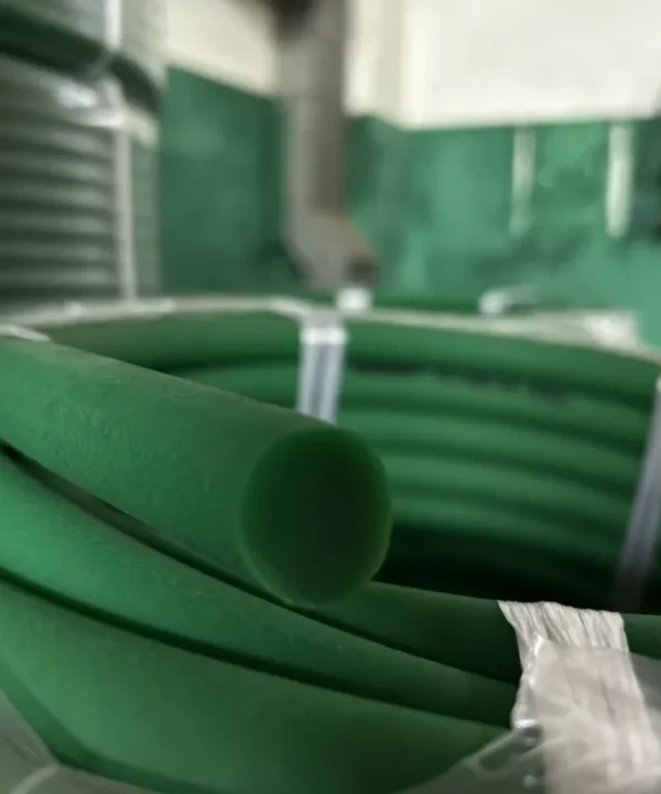 Dây Curoa PU phi tròn xanh 4