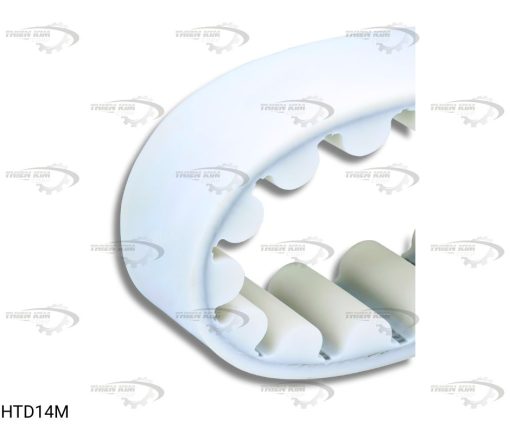Dây Curoa PU Răng HTD 14M Trắng